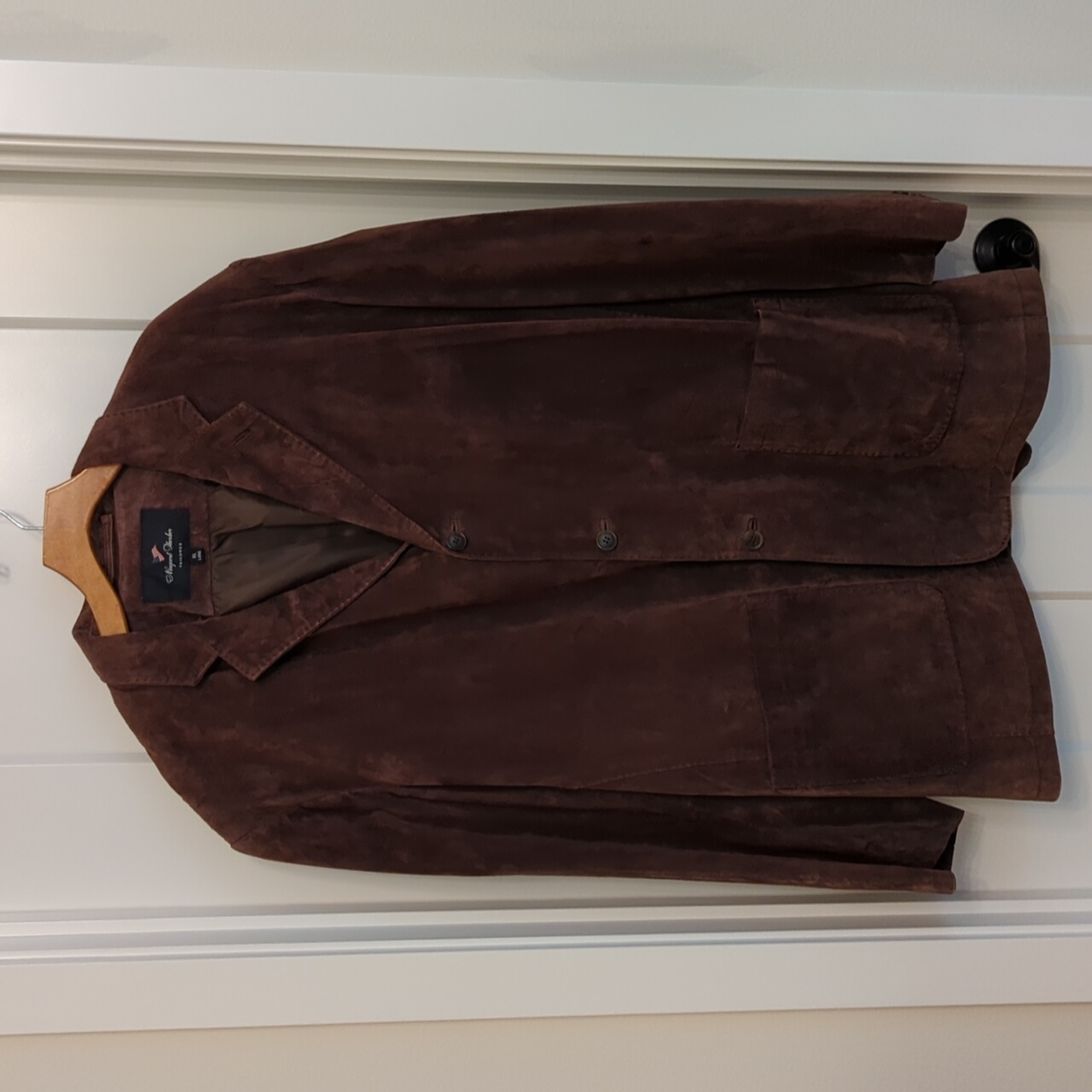 Newport Harbor Men's Suede Leather Jacket